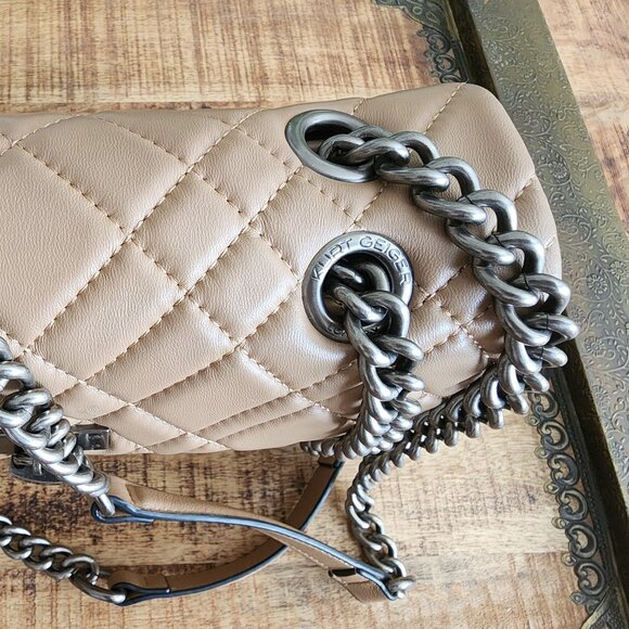 KURT GEIGER Brixton Diamond Quilted Leather Bag - Picture 4 of 16